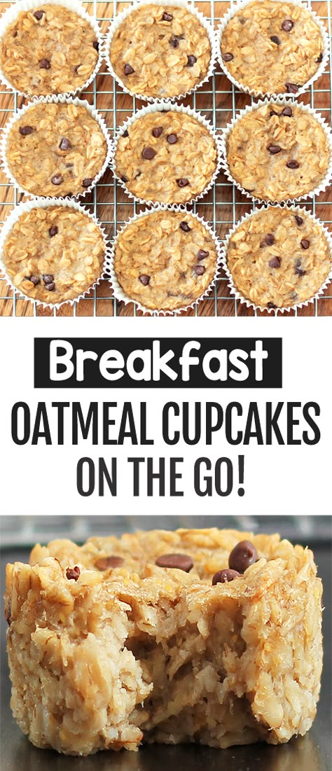 Dessert Oats, Mealprep Recipe, Oatmeal Cupcakes, Brownie Ideas, Breakfast Cupcakes, Healthy Oatmeal Breakfast, Breakfast Oatmeal, Low Carb Meal, Oatmeal Cups