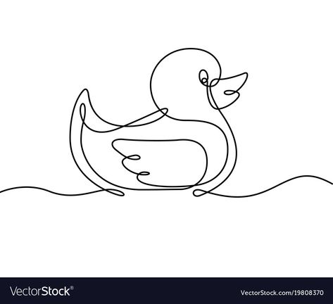 Tattoo Rubber Duck, Duck Line Tattoo, Rubber Duck Tattoo Outline, Baby Duck Tattoo, Duck Line Art, Rubber Duck Tattoo, Rubber Duck Drawing, White Board Drawings, Duck Tattoos