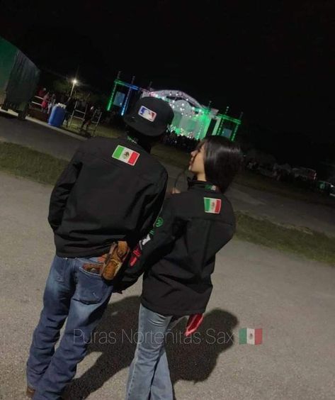 Ariat Mexican Jacket Outfit, Couple Picture Ideas Mexican, Mexican Jacket Outfit, Mexican And White Couple, Ariat Jacket Outfit, Outfits With Huaraches Mexican, Latina And Edgar Couple, Ariat Outfits, Mexican Couple Goals