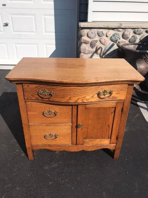 Antique Washstand Makeover, Wash Stand Makeover, Antique Wash Stand Repurposed, Antique Wash Stand Vanity, Refinished Antique Wash Stand, Antique Wash Stand, General Finishes, Wash Stand, Entry Table