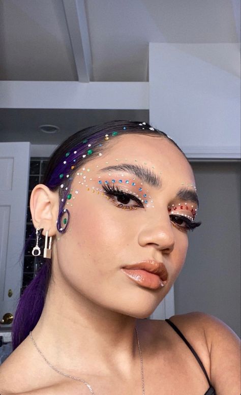 Avani Makeup, Avani Rares, Look Disco, Halloween Makeup Clown, Coachella Makeup, Avani Gregg, Make Up Inspo, Clown Makeup, Editorial Makeup