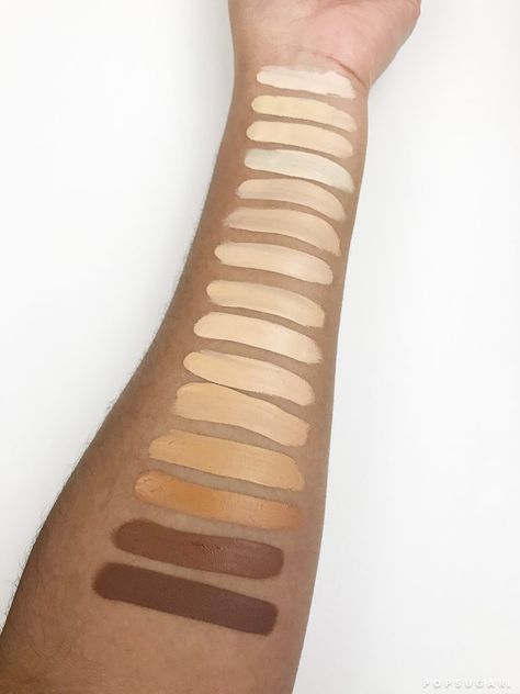 Tarte Cosmetics Shape Tape Matte Foundation Swatches Tarte Foundation Swatches, Tarte Face Tape Foundation, Permanent Makeup Eyeliner, Foundation Swatches, All Natural Makeup, Wear Red Lipstick, Tarte Shape Tape, White Eyeliner, Natural Sunscreen