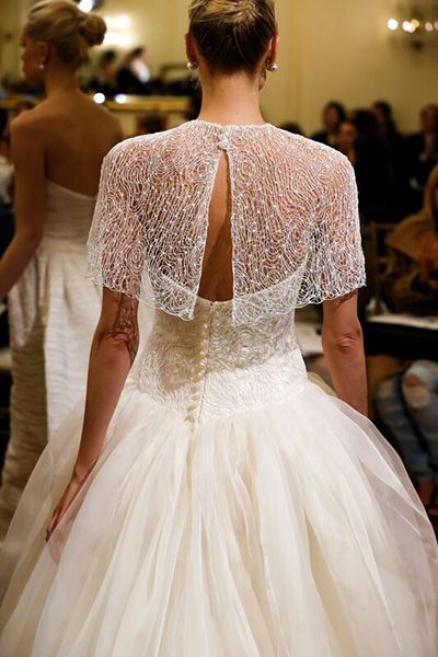 Peter Langner, Mira Zwillinger, Mermaid Style Dress, Designer Runway, Stylish Wedding Dresses, Wedding Cape, Naeem Khan, Designer Wedding Gowns, Lace Jacket