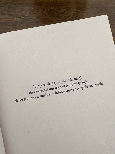 Book dedications, book, booktok, reader, bookworm, romance, the fiancé dilemma, fall, cozy, autumn, gilmore girls, love, romance Autumn Gilmore, Booktok Quotes, Asking For Too Much, Book Dedication, Make You Believe, Cozy Autumn, Girls Love, Gilmore Girls, Too Much