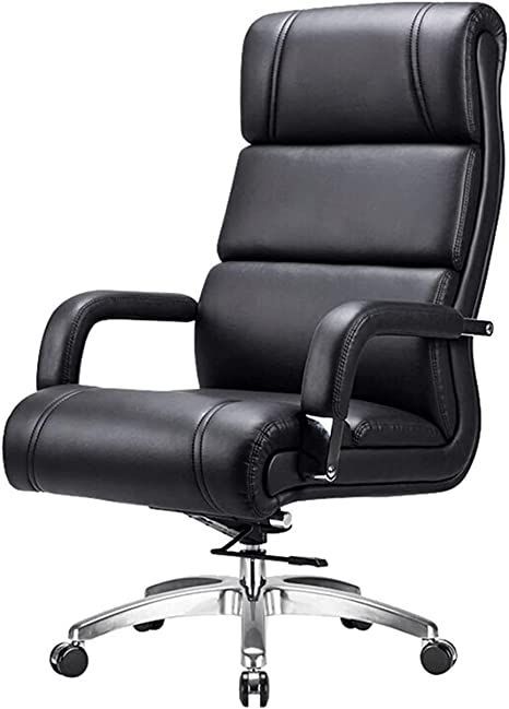 KJLY Office Chair Boss Chair Managerial Executive Chairs Ergonomic Chair Computer Chair, Leather Gaming Chairs Fixed Armrest Reclining Office Chair, Gamer Chair, Boss Chair, Chair Bows, Office Desk Chairs, Ergonomic Desk Chair, Executive Office Desk, Best Office Chair, Leather Swivel Chair