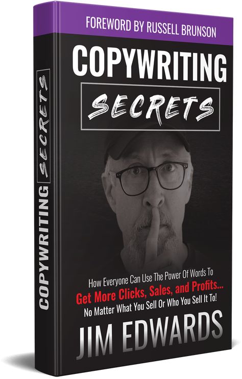 FREE BOOK - Copywriting Secrets - Get More Clicks, Sales and Profits Copy Writing, Russell Brunson, Harlan Coben, Sales Letter, Lee Curtis, Jamie Lee, The Secret Book, Learning To Write, Reading Recommendations