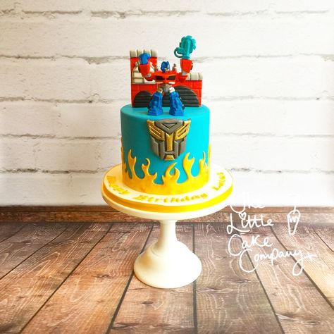 Rescue Bots Birthday Cake, Rescue Bots Cake, Rescue Bots Birthday Party, Rescue Bots Party, Rescue Bots Birthday, Transformers Cake, Transformers Rescue Bots, Happy 4th Birthday, Rescue Bots