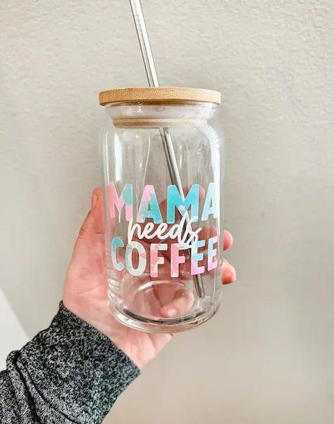 This Drink & Barware item by ShopBeauandBelle has 76 favorites from Etsy shoppers. Ships from United States. Listed on Oct 15, 2022 Beer Glass Design, Glass Tumbler Design, Beer Glass Cups, Mama Needs Coffee, Bamboo Cups, Mom Needs, Cute Coffee Cups, Coffee Cup Design, Custom Tumbler Cups