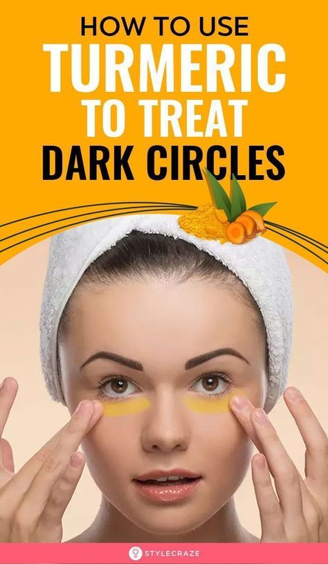 How To Use Turmeric To Treat Dark Circles: Turmeric can also help you get rid of your skin problems. If you have dark circles around your eyes, and you’ve tried every possible way to get rid of them, but never got the desired results, then results of this turmeric paste are surely going to amaze you. #beauty #beautytips #turmeric #darkcircles Turmeric Paste, Dark Circle Remedies, Dark Circles Around Eyes, Beauty Myth, Dark Eye Circles, Brown Spots Removal, Skin Care Wrinkles, Dark Circles Under Eyes, Remove Dark Circles