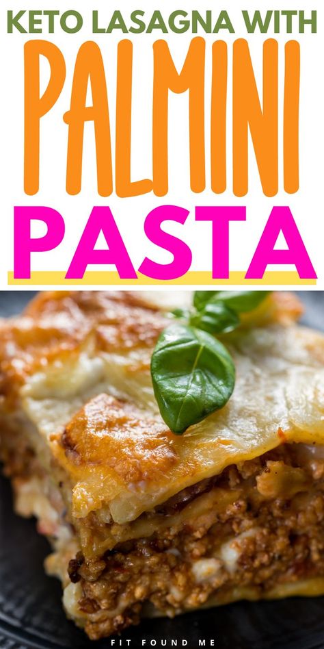 Palmini Lasagna, Keto Lasagna Recipe, Recipes With Lasagna Noodles, Quick Lasagna, Healthy Lasagna, Mediterranean Recipes Healthy, Low Carb Lasagna, Pasta Easy, Meat Lasagna