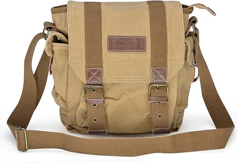 Fashion Objects, Crossbody Satchel, Rugged Style, Canvas Messenger Bag, Canvas Crossbody Bag, Purse Crossbody, Vintage Canvas, Small Shoulder Bag, Shoulder Purse