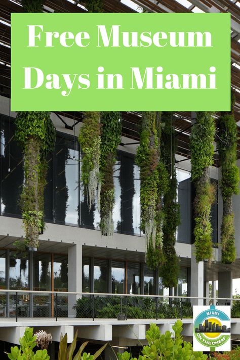 Free museum days - Miami on the Cheap Miami Sightseeing, Perez Art Museum, Florida International University, Family Fun Day, Institute Of Contemporary Art, Miami Art, Once A Month, Palm Beach County, Free Day