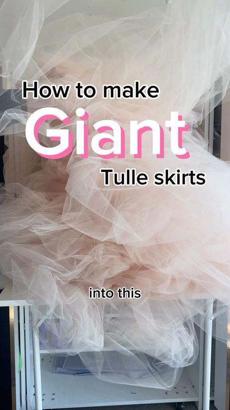 Sarah Hambly on Reels | hazel · hotline bling (billie version) Sarah Hambly, Tulle Skirt Tutorial, Skirt Making, Tiered Tulle Skirt, Hotline Bling, Let's Pretend, Tulle Skirts, Skirt Tutorial, Petticoat