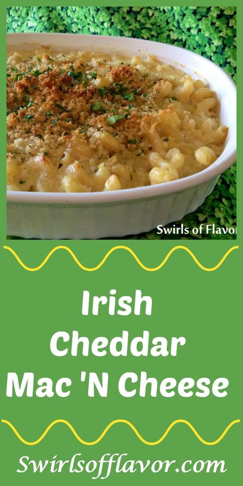 Irish Dinner Recipes, Irish Dinner, Irish Recipes Authentic, Irish Cheddar, Irish Cooking, Cheddar Mac And Cheese, Irish Recipes Traditional, Irish Dishes, Irish Cuisine