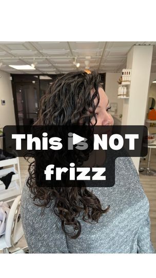 11K reactions · 153 shares | 📣 Curlies struggling with frizz, is this you? Can I suggest that what your struggling may not just be frizz? It could be coarser strands intertwined throughout your hair? ✨ Before my wavy clients hair was flat and the wiry strands (“halo of frizz”) was way more noticeable. ✂️ She came in to see me wanting to see her best curls and I delivered that but more importantly she got a helpful lesson on how her struggles with frizz is not just frizz. It’s coarse wiry pieces so she should learn to embrace it and master her styling so that her curls look better. Raking your fingers through during styling is not good enough for those with coarse strands. You need to brush your products in (in sections) to control those wiry strands. ➰ I walked her step by step throu Curly Hair Frizz Control, Embrace It, Frizz Control, Good Enough, See Me, Wavy Hair, Natural Remedies, Beauty Hacks, Curly Hair Styles