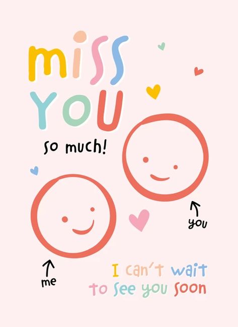 Miss You So Much by Macie Dot Doodles I Miss You This Much, See You Soon Card, I Will Miss You Card, Missing You Cards, Miss You Cards Handmade, I Miss You So Much, See You Soon Quotes, School Friends Quotes, Dot Doodles