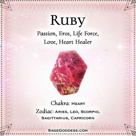 Ruby Crystal Meaning, Gem Meaning, Wicca Crystals, Pictures Of Crystals, Perfume Hacks, Crystal Work, Charge Crystals, Magic Stones, Attract Love