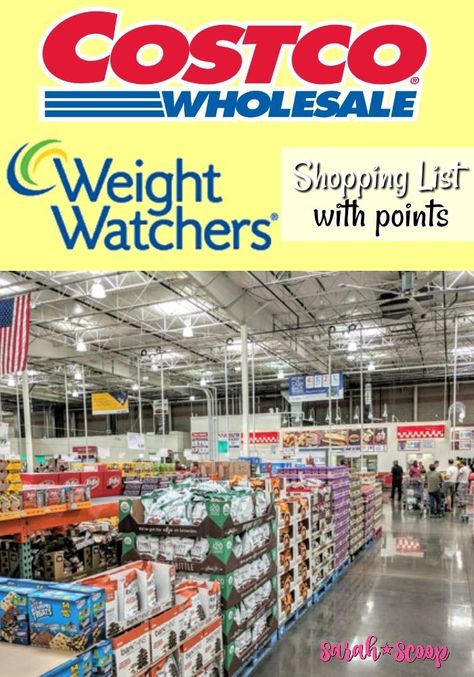 Weight Watcher Shopping List, Weight Watchers Points List, Weigh Watchers, Ww Food, Costco Shopping, Weight Watchers Tips, Weight Watchers Meal Plans, Weight Watchers Snacks, Weight Watchers Smart Points