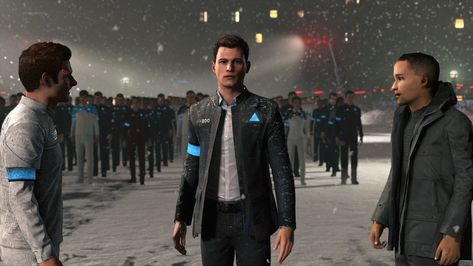 Download Detroit Become Human wallpapers images for any device for free. High quality Detroit Become Human HD images and wallpapers! Customize your desktop, laptop, mobile, iPhone and tablet with our wide variety of cool Detroit Become Human backgrounds and wallpapers in just a few clicks. Follow the vibe and change your wallpaper every day. Top 34 Detroit Become Human wallpapers and backgrounds The post Detroit Become Human Wallpapers appeared first on Wallpapers High Resolution. Detroit Become Human Game, Connor Dbh, Dbh Connor, Detroit Being Human, Wallpapers Images, Detroit Become Human, Iconic Characters, Hd Images, Dream Team