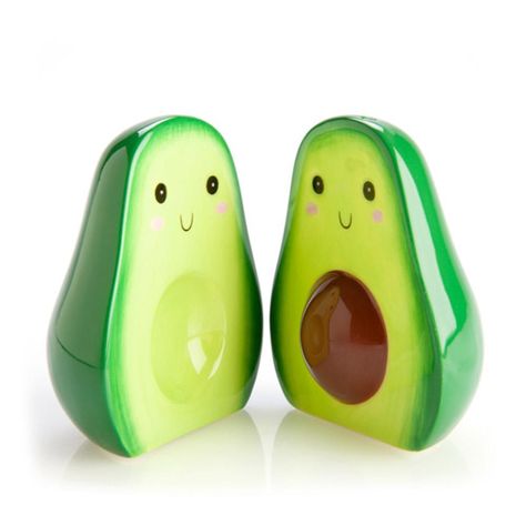 Adorable Avocado Salt & Pepper Set Salt And Pepper Set, Great Housewarming Gifts, Gifts Cards, Color Box, Gift Store, Salt And Pepper Shaker, Online Gifts, Salt And Pepper Shakers, Salt Pepper Shakers