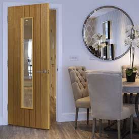 River Oak Cherwell Glazed cottage style Internal Door Light Wood Door, Wood Door With Glass, Oak Glazed Internal Doors, Internal Doors With Glass, Usi Interior, Solid Oak Internal Doors, Cottage Style Doors, Doors With Glass Panels, Pine Interior Doors