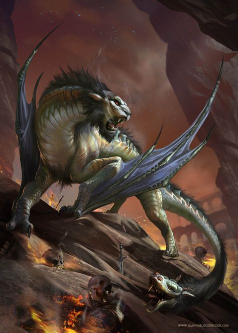 ArtStation - Chimera Chimera Oc, Chimera Art, Greek Mythical Creatures, Fantasy Beings, Pocket Art, Monster 2, Pirate Woman, Dragon Artwork, Mythical Creatures Art