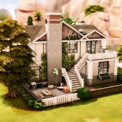 A cozy, suburban house for 3 generations of Sims book lovers' family and their pets. Lovely, modern interior design, attractive floor plan, and 4 bedrooms and 3 bathrooms make this house spacious and comfortable. No CC used.
#ShowUsYourBuilds #thesims4 #sims4 #sims4game #ts4house #ts4build #ts4builds #ts4nocc #thesims4lots #ts4 #growingtogether #ts4mm #floorplanssims4 #nocc #thesimsresourcedotcom
@lhonna_sims Ts4 Suburban House, Sims 4 Apartment Lot, Sims 4 Empty House, Cozy Suburban House, Sims 4 Family Home Floor Plan, Suburban House Sims 4, Sims 4 Cozy House, Sims 4 Residential Lots, Modern Traditional House