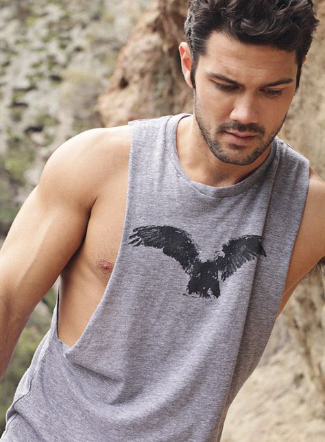 Ryan Paevey Ryan Paevey, Tyler Hynes, Casual Tshirt, Gym Tees, Half Man, Half Shirts, Tshirt For Men, Mens Vests, Muscle Tees