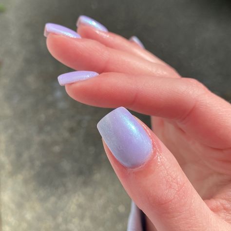 Purple Glazed Donut Nails, Lavender Dip Nails, Glaze Nails, Nails With Blue, Glazed Donut Nails, Donut Nails, Glazed Donut, Donut Glaze, Dip Powder Nails