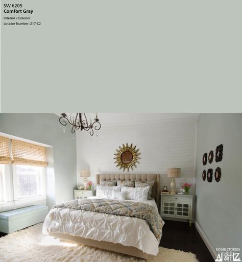 10 Best Gray Paint Colors by Sherwin-Williams — Tag & Tibby Design Sherwin Williams Comfort Gray Bedroom, Sherwood Williams Paint Colors Bedroom, Lazy Grey Sherwin Williams, Sw Comfort Gray Bedroom, Sw Comfort Gray, Comfort Grey Paint Sherwin Williams, Comfort Gray Sherwin Williams Bedroom, Comfort Gray Sherwin Williams, Sherwin Williams Comfort Gray