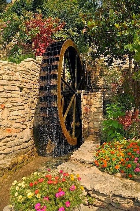 Old Grist Mill, Windmill Water, Water Wheels, Old Windmills, Grist Mill, Water Powers, Water Mill, Hydro Electric, Water Wheel