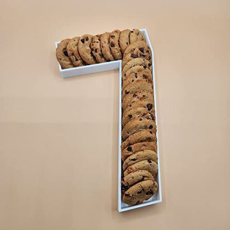 Custom Design It - 12" High Quality Reusable Durable Plastic Charcuterie Fillable Number Boxes For Birthday Party Anniversary - For Stawberries Cookies Candy Cupcakes (7) https://amzn.to/43Yuk2k Candy Cupcake, Anniversary Photoshoot, Tray, Custom Design, Candy, Birthday Party, Birthday