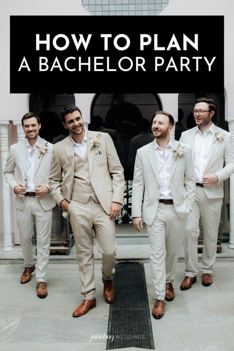 From figuring out who does all of the planning to choosing a date and organizing activities, we’re breaking down everything you need to know to plan the bachelor party of a lifetime. | Image by Courtney Marie Photography Batchelor Party, Bachelor Party Checklist, Bachelor Party Planning, Decor Checklist, Party Planning Checklist, The Bachelor, Married Men, Planning Ideas, Planning Tips