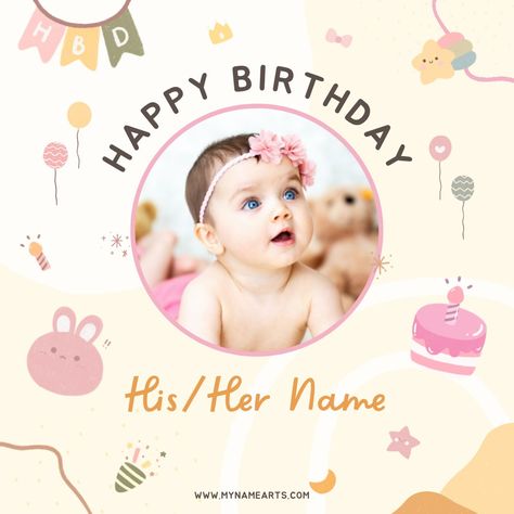 Wish Someone A Very Happy Birthday With Their Name. Best Way to Wish Them a Happy Birthday is With Their Name. Birthday Wishes With Customized Photos. Edit Photos With Your Company Name. Choose the Best Birthday Cards With Black and Golden Balloons. Beautiful Birthday Greetings Cards With Edited Photos. Golden and Black Ballons Pics With […] The post Happy 1st Birthday Card With His-Her Name appeared first on MyNameArts. Happy Birthday Charlotte, Black Ballons, Birthday Wishes Status, 1st Birthday Wishes, Square Template, Birthday Card With Name, 1st Birthday Card, Cool Birthday Cards, Birthday Photo Frame