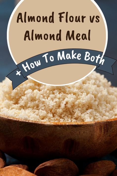 Discover the art of gluten-free, keto, and paleo baking with our insightful gluten free guide on 'Almond Flour vs Almond Meal'. Explore the process of making almond flour and almond meal at home and unlock a world of guilt-free, mouth-watering treats and desserts that cater to your dietary needs without compromising on taste. Welcome to healthy baking with this homemade almond flour recipe! | clean eating | gluten free vegetarian | gluten free food | healthy living | cooking from scratch | Making Almond Flour, Diet Gluten Free, Make Almond Flour, Gluten Free Comfort Food, Eating Gluten Free, Cooking From Scratch, Gluten Free Guide, Gluten Free Food, Easy Gluten Free Desserts