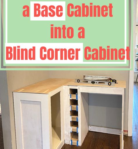 Diy Corner Coffee Bar, Home Bar Ideas Small Corner, Corner Cabinet Diy, Diy Corner Cabinet, Corner Coffee Bar, Wine And Coffee Bar, Organizing Small Home, Corner Bar Cabinet, Blind Corner Cabinet