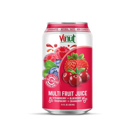 330ml VINUT Fresh Premium Multi Fruit Juice Drink ( Strawberry + Blueberry + Rasperry + Cranberry) Check more at https://naturalbeverage.in/products/vegetable-juice/330ml-vinut-fresh-premium-multi-fruit-juice-drink-strawberry-blueberry-rasperry-cranberry/ Grape Juice Drinks, Broccoli Juice, Apple Juice Drinks, Drinks With Pineapple Juice, Orange Juice Drinks, Calamansi Juice, Red Juice, Tamarind Juice, Cranberry Fruit