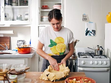 Very Small Kitchen, Labneh Dip, Sour Cream Potatoes, Alison Roman, Thanksgiving Cooking, Creamed Potatoes, Fried Shallots, Bean Casserole, Orange Recipes