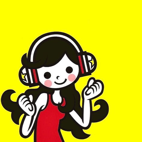 A Cartoon, Headphones