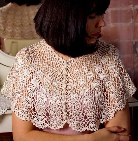 Buy online … Suggested pattern Pattern (1) … Pattern (2) … Crochet Lace Capelet Free Pattern, Crochet Lace Capelet, Crocheted Capelet Pattern Free, Crochet Capelet Free Pattern, Crochet Cape Pattern Free, Crochet Capelets, Capelet Crochet Pattern, Cape Pattern Free, Crochet Capelet Pattern