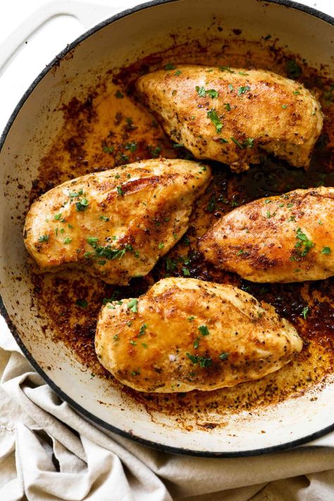 Honey Garlic Soy Sauce Chicken, Iron Skillet Chicken Breast, Cast Iron Skillet Chicken Breast, Cast Iron Chicken Breast, Honey Garlic Soy Sauce, Skillet Chicken Breast, Dutch Oven Chicken Breast, Iron Skillet Chicken, Split Breast Chicken Recipes