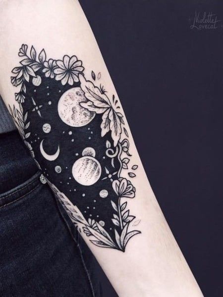 50 Best Arm Tattoo for Women in 2022 - The Trend Spotter Inner Upper Arm Tattoos, Bicep Tattoo Women, Arm Cover Up Tattoos, Inner Wrist Tattoos, Tatuaje Cover Up, Cover Up Tattoos For Women, Lower Arm Tattoos, Cream Tattoo, Wrist Tattoo Cover Up