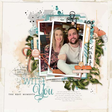 Time With You | Digital Scrapbooking Community - Katie Pertiet Designs Baby Sounds, Farmhouse Garden, Digi Scrap, 5 Months, Hello Beautiful, Vintage Farmhouse, Big Sister, Scrapbooking Layouts, Paper Pack