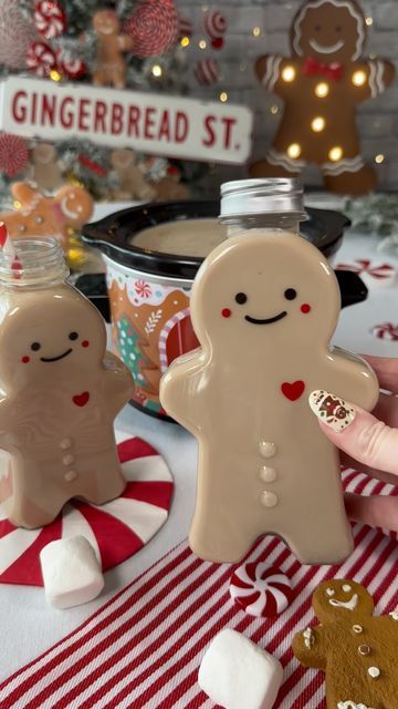 Gingerbread Cups, Gingerbread Latte Recipe, Caramel Apple Spice, Simply Stacie, Gingerbread Latte, Holiday Inspo, Sleigh Bells, Gingerbread Man Cookies, Gingerbread Cake