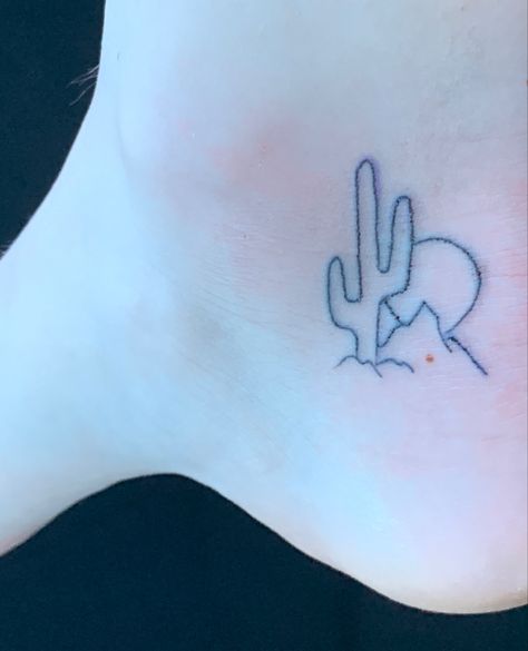 Western Forearm Tattoo Women, Teeny Tattoos, Minimalist Cactus, Cowboy Tattoos, Cactus Tattoo, Mommy Tattoos, Forearm Tattoo Women, Tattoo Women, Forearm Tattoo