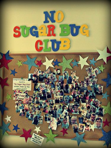 No Sugar Bug Club No Cavity Club Ideas Bulletin Boards, Cavity Free Club Wall, Cavity Free Club Ideas, No Cavity Club Ideas, Dental Presentation, Modern Dental Office Design, Dentist Decor, No Cavity Club, Modern Dental Office