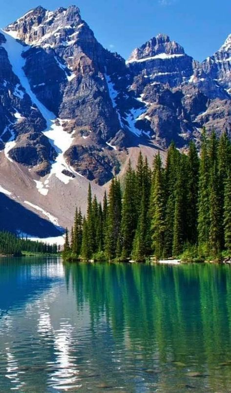 Moraine Lake, Banff National Park, Rocky Mountains, Rocky, National Park, Most Beautiful, Trees, Lake, The World