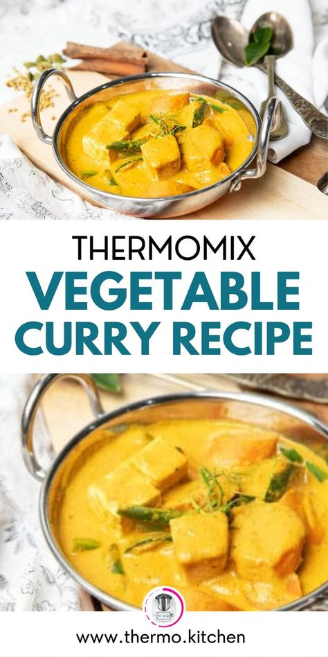 This recipe is perfect for vegetarians and vegans who want a rich and creamy curry sauce full of vegetable goodness. #vegetarianrecipe #veganrecipe #thermomix Creamy Curry Sauce, Vegetable Curry Recipe, Vegetable Curry Recipes, Creamy Curry, Easy Veggie, Vegan Curry, Vegetable Curry, Curry Sauce, Curry Recipe