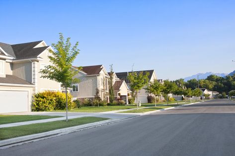 Peaceful Neighborhood. A peaceful, quiet street in a middle-class North American , #ad, #quiet, #street, #peaceful, #Peaceful, #Neighborhood #ad Creative Typography Design, Los Angeles Travel, We Buy Houses, Buying Your First Home, Home Equity, Peaceful Neighborhood, Good Neighbor, Keller Williams Realty, First Home