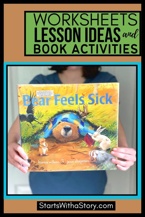 Bear Feels Sick by Karma Wilson is part of Clutter-Free Classroom’s Starts With a Story collection, which is a library of printable and digital book companion resources for students in 1st, 2nd or 3rd grade. This picture book is great for teaching cause and effect, identifying theme, message and moral, making connections, summarizing/retelling and showing compassion. Your elementary students will love this read aloud and the related activities, worksheets and lesson ideas. Learn more here! Bear Feels Sick Activities, Showing Compassion, Popular Childrens Books, Clutter Free Classroom, Read Aloud Activities, Interactive Read Aloud, Book Companion, Making Connections, Comprehension Worksheets